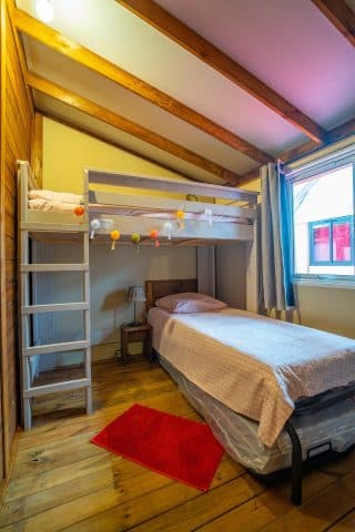 Chambre enfants Chalet Spa Privatif Camping Dordogne